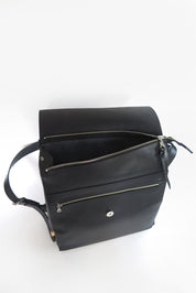 Mochila N.10 - Negro Brillante Grueso