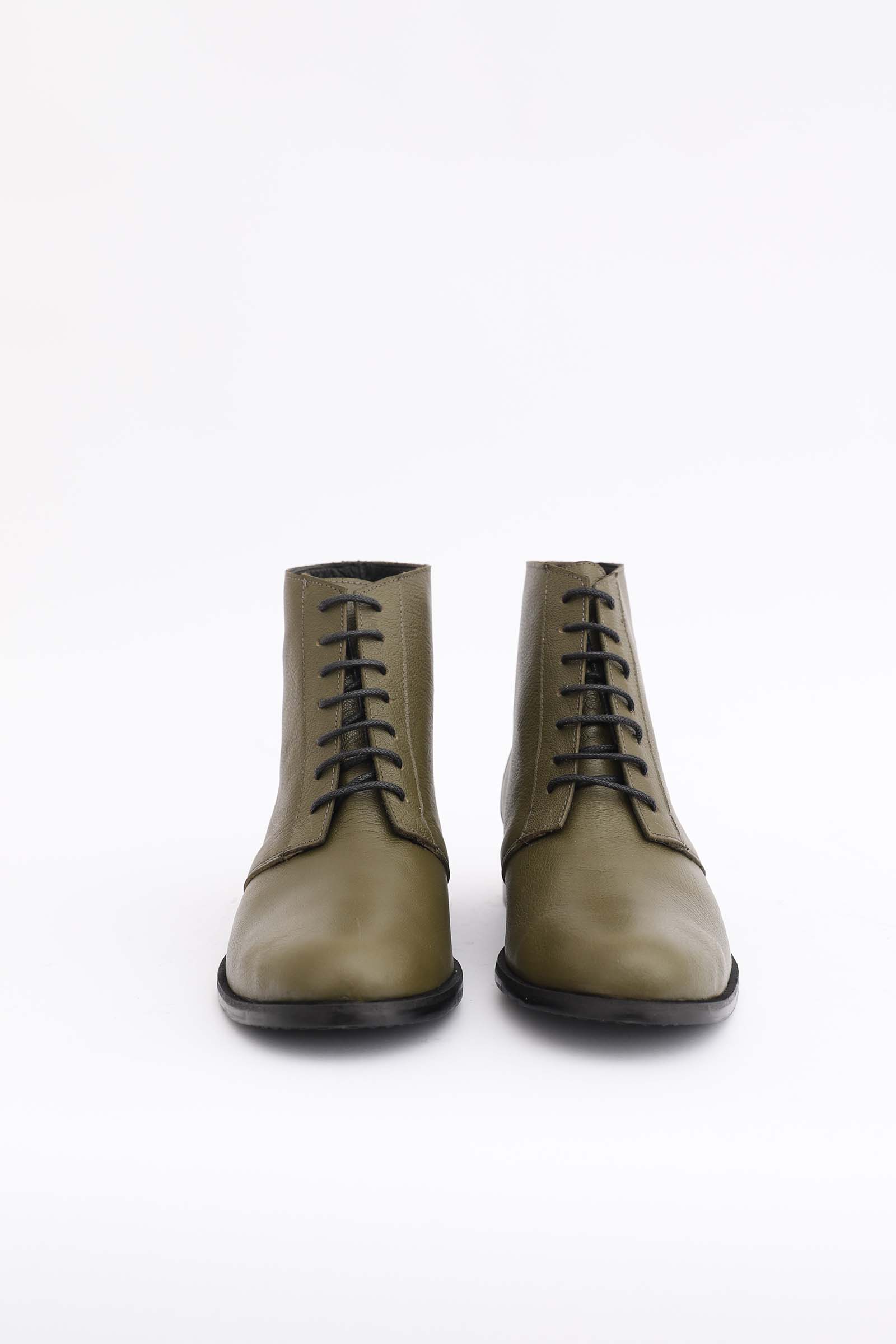 Botín Dalea Verde Musgo