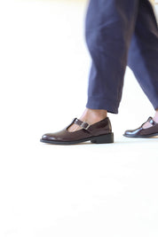 Zapato Huilmo burdeo