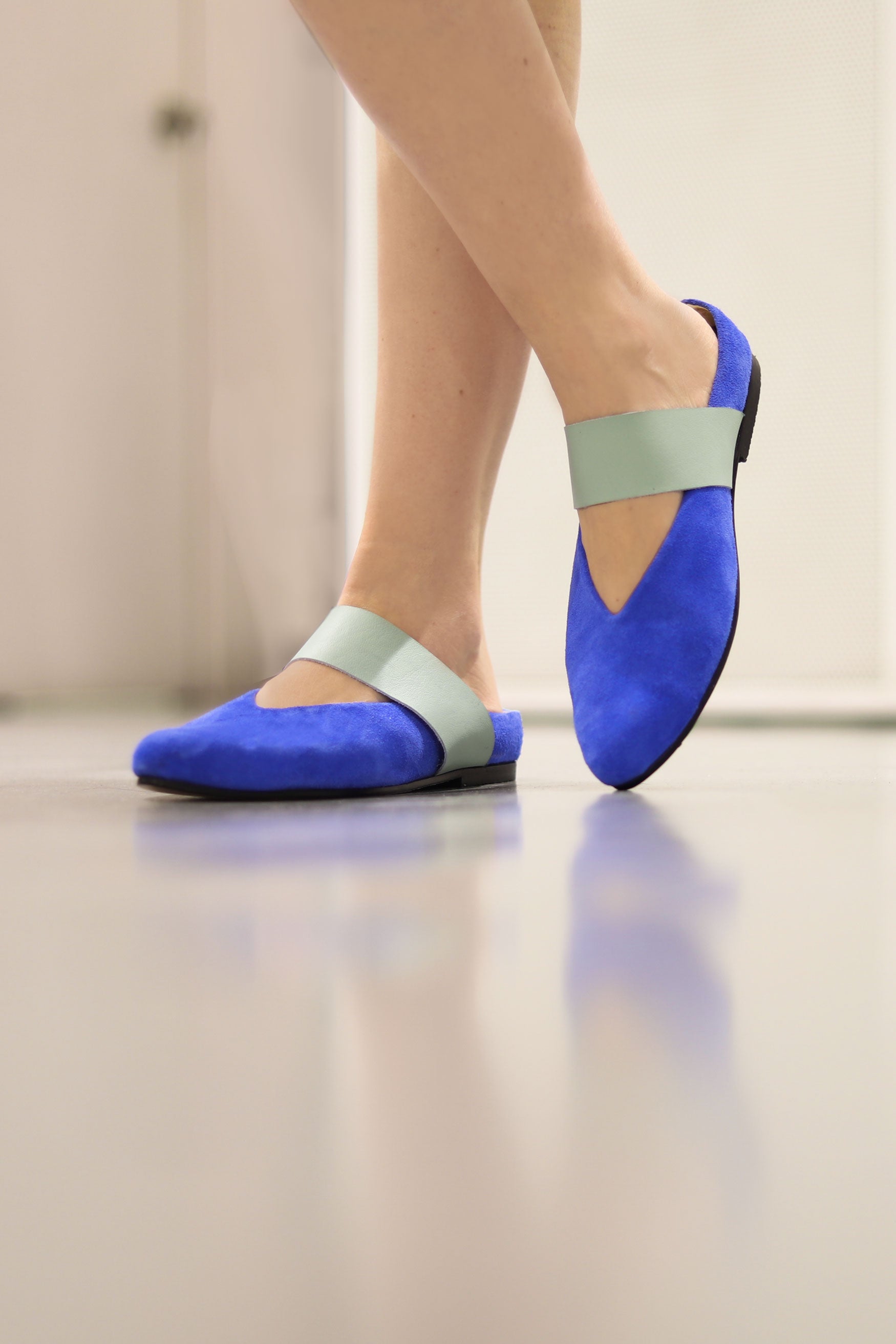 Zapato Azara Azulino