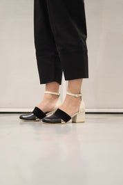 Zapato Mara Blanco Negro