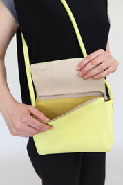 Cartera N.18 Amarillo Pastel Grano