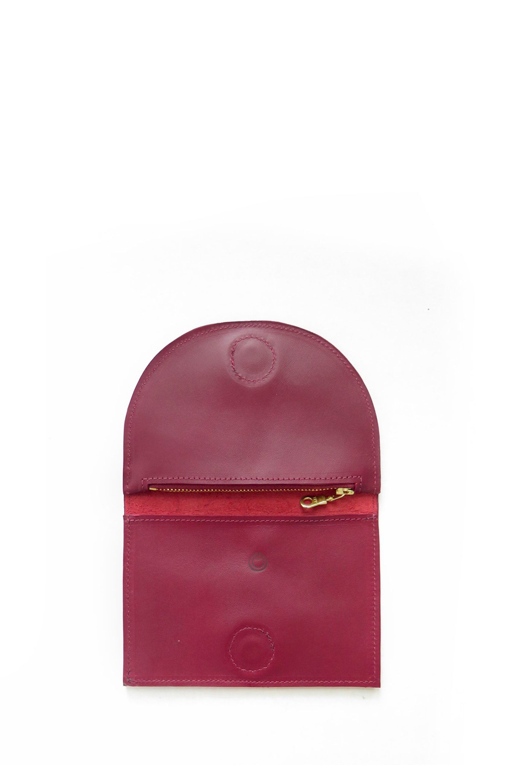 Billetera N.3 Burdeo