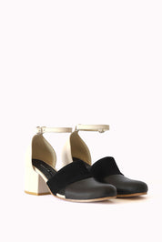 Zapato Mara Blanco Negro