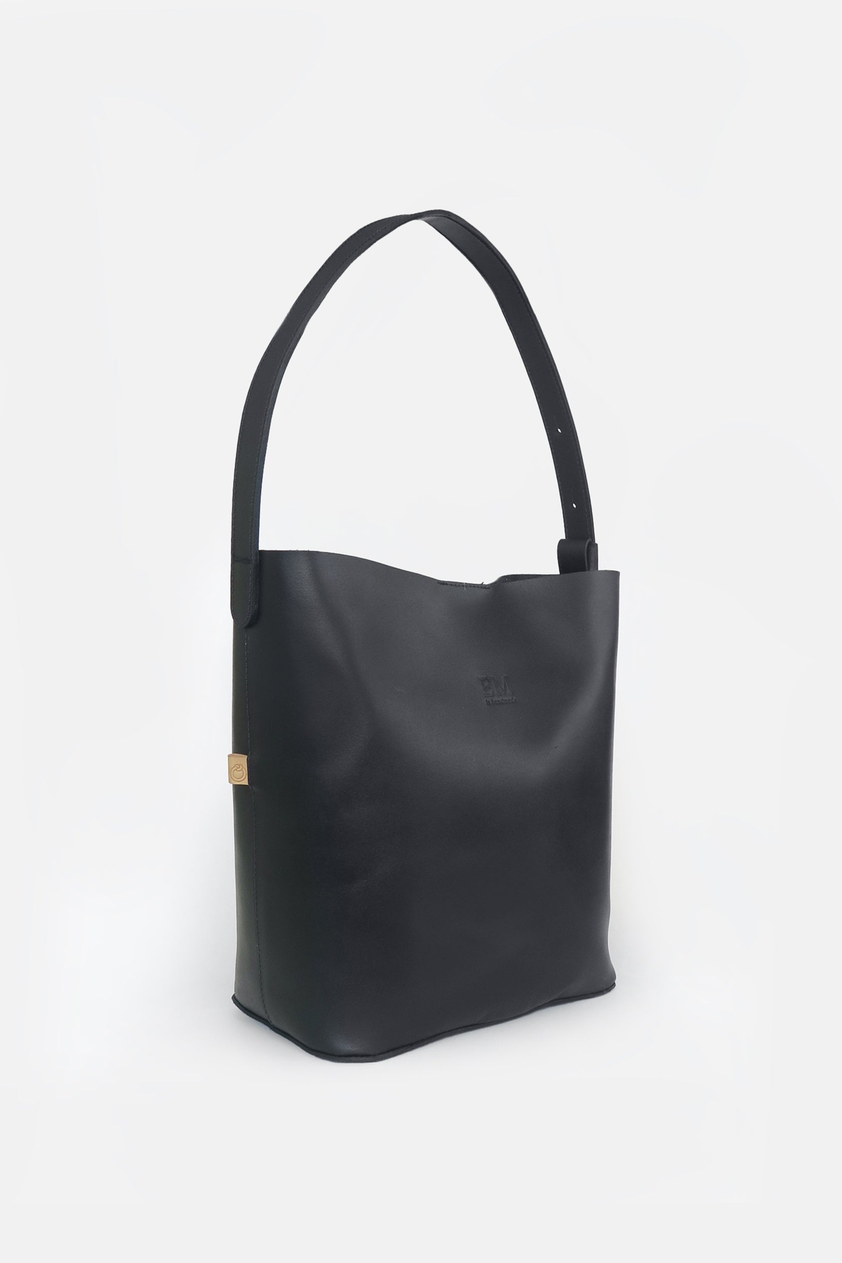 Tote n.18 Negro Brillante Grueso