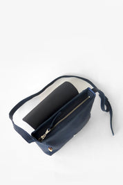 Cartera N.48 - Azul Marino Grano