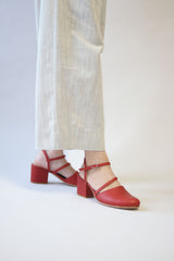 Zapato Hualle Rojo