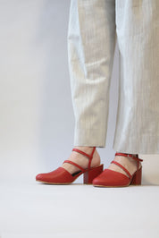 Zapato Hualle Rojo