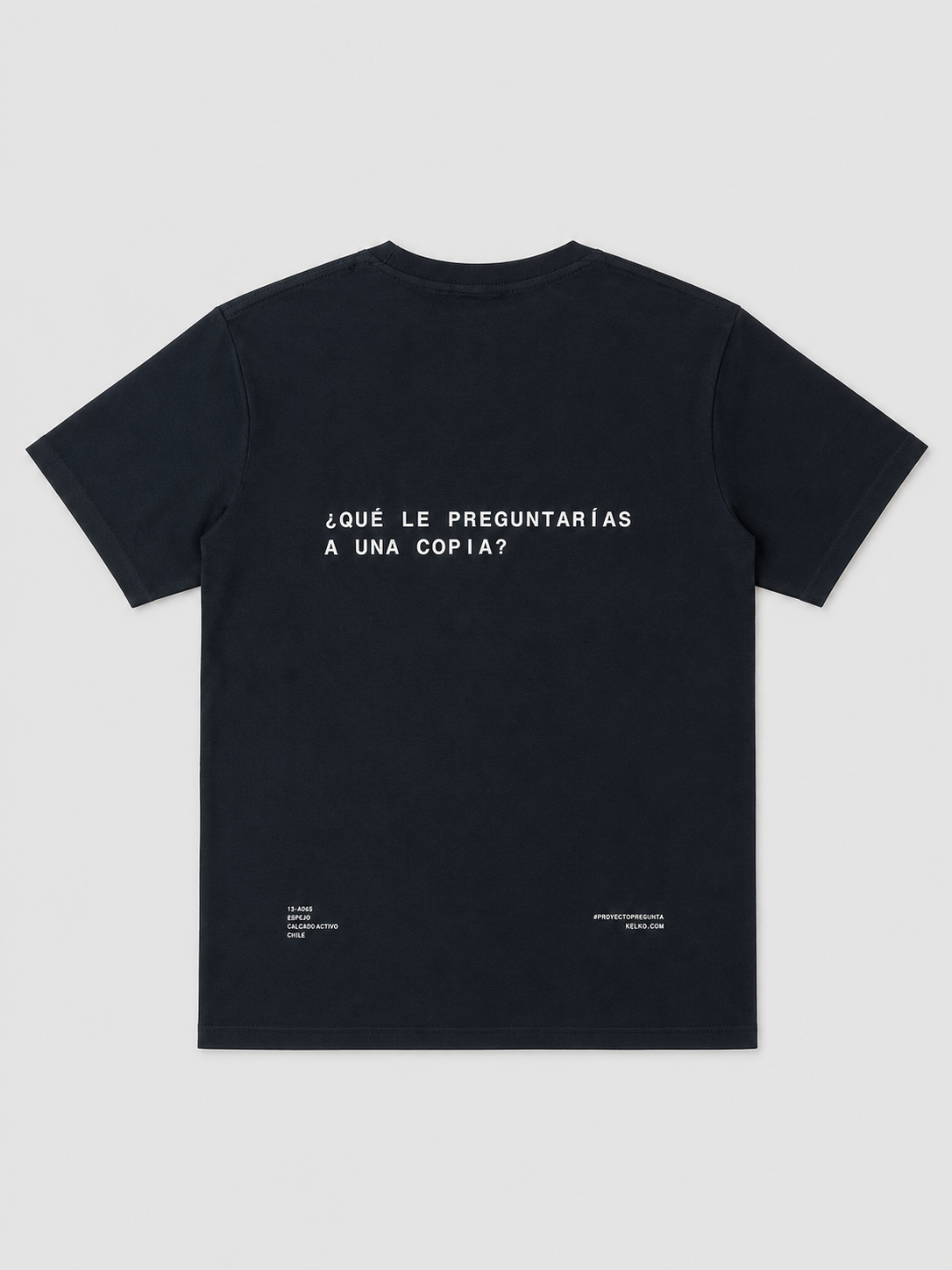 POLERA NEGRA ¿QUÉ LE PREGUNTARÍAS A UNA COPIA?