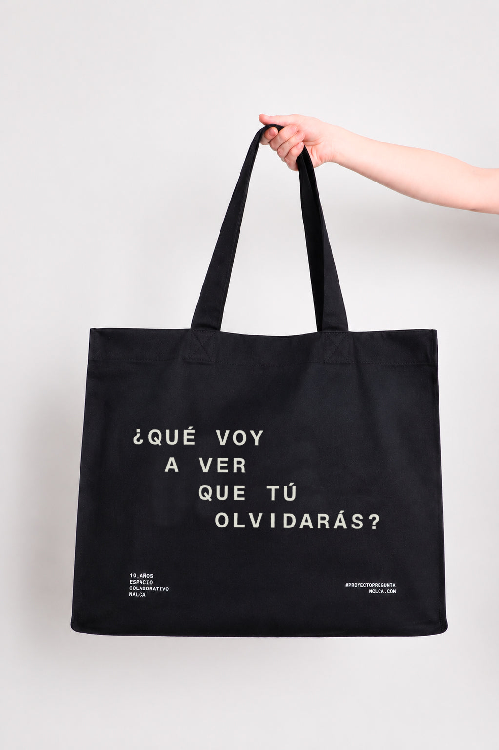 Maxi Tote ¿Qué voy a ver que tú olvidarás?