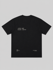 POLERA NEGRA ¿POR QUÉ ELEGÍ ESTO?