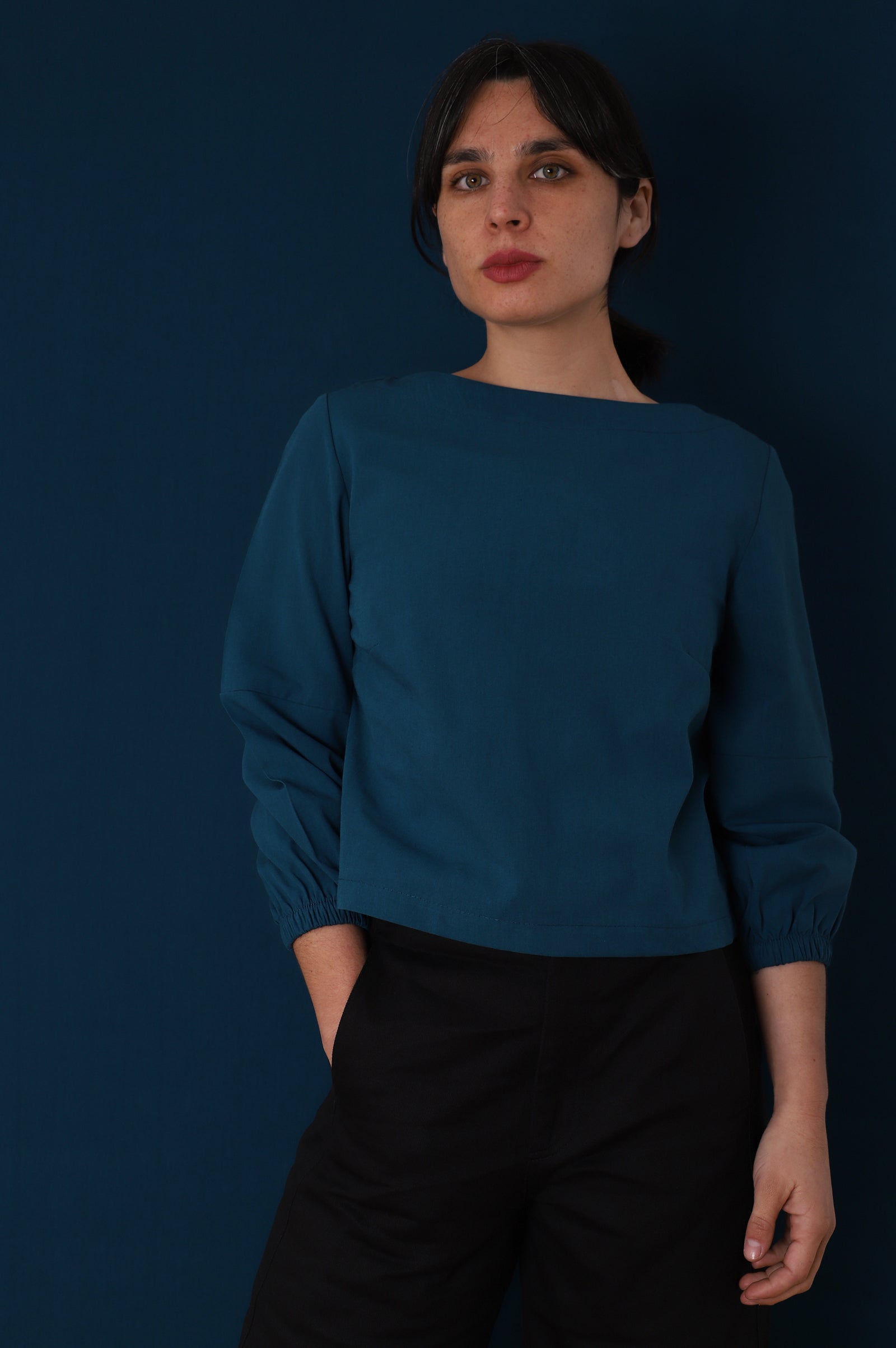 BLUSA ELA AZUL