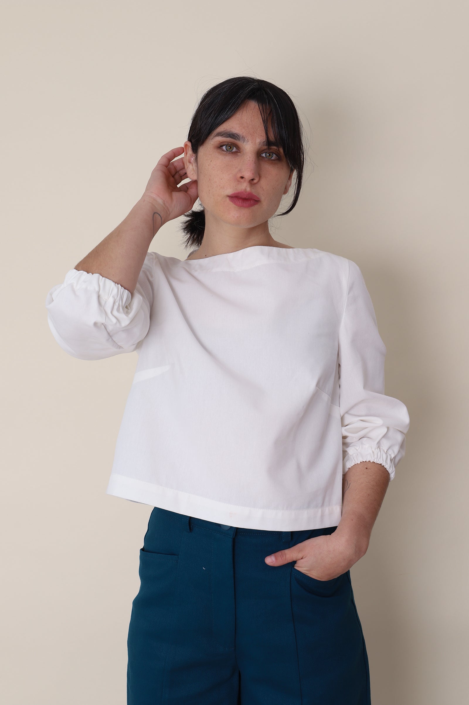 BLUSA ELA BLANCA