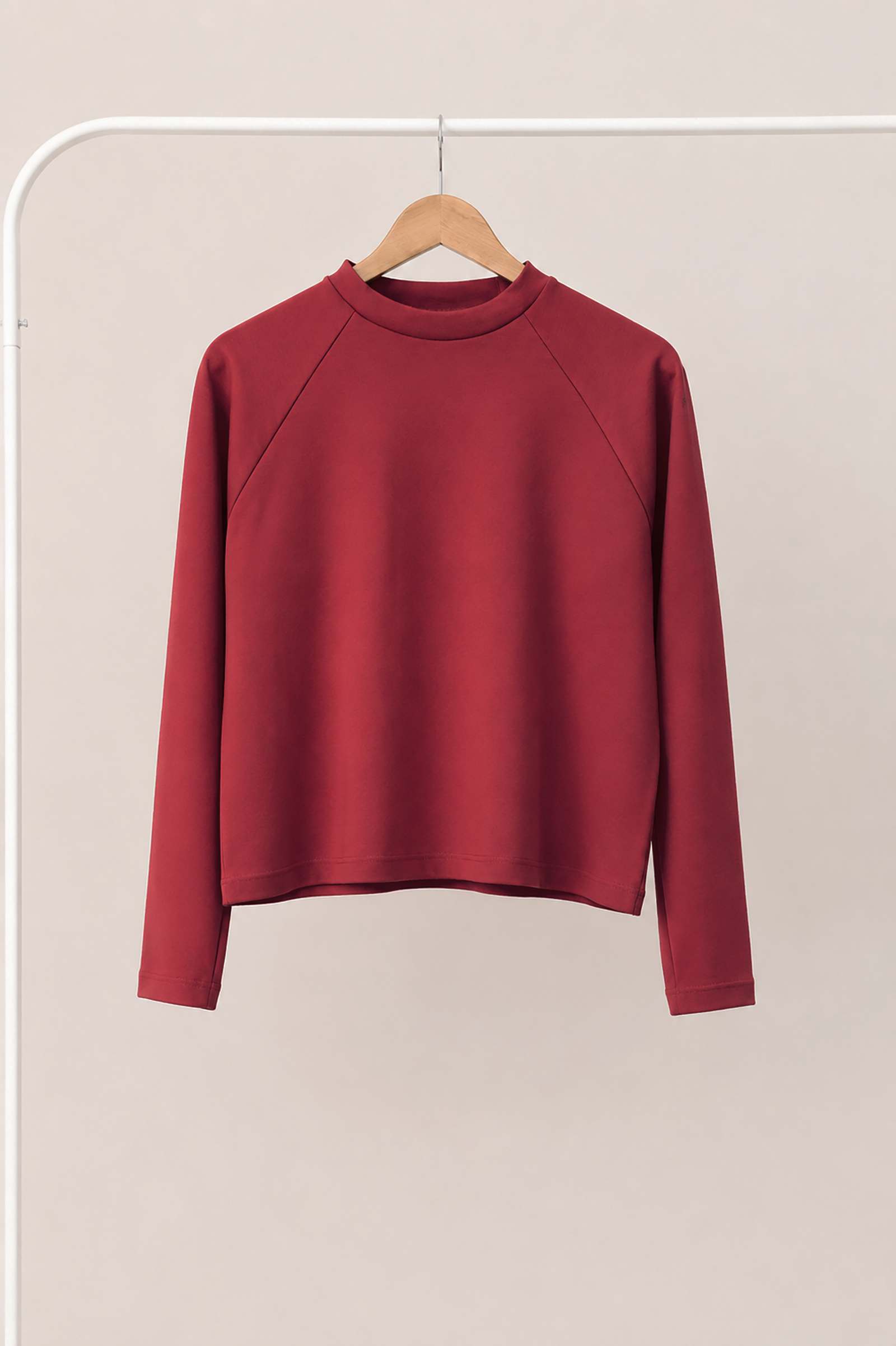 CAMISETA MOR ROJO