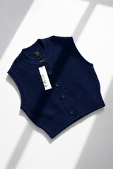 CHALECO CAS AZUL