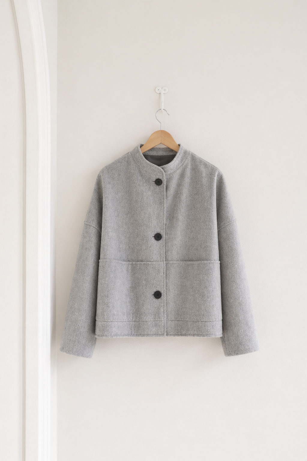 CHAQUETA GAN GRIS