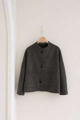 CHAQUETA GAN NEGRO Y BLANCO