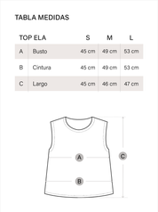 TOP ELA BLANCO