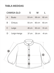 CAMISA GLO ROJA