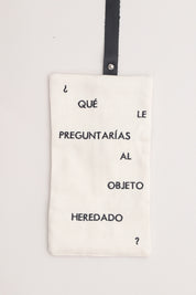 Costurero Crudo ¿Qué le preguntarías al objeto heredado?