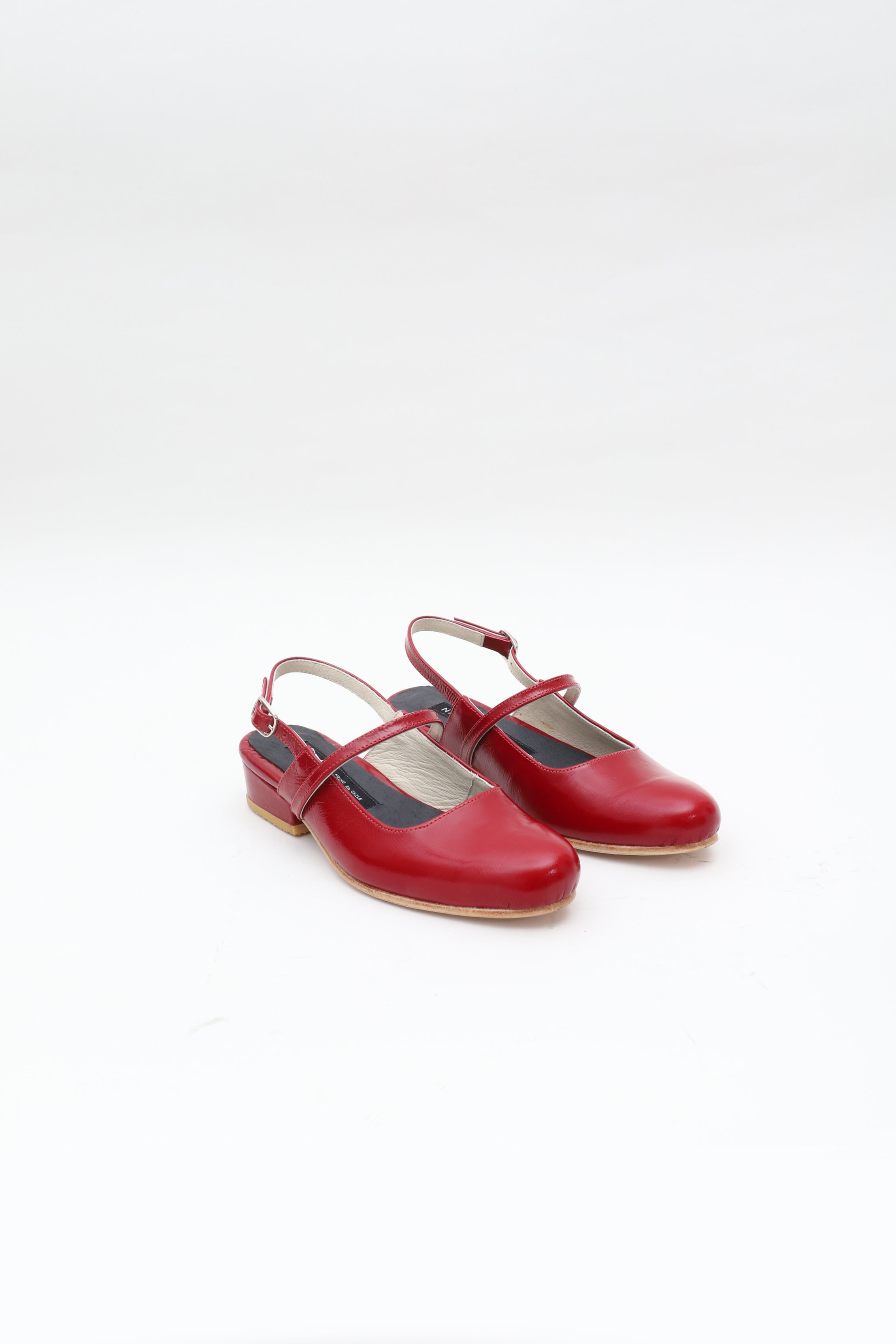 Zapato Calo Rojo