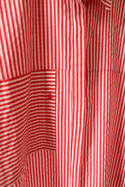 CAMISA CAO ROJO/ROSADO