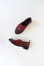 Zapato Peca burdeo