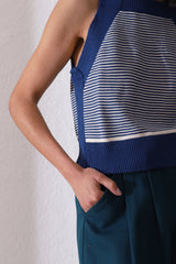 TOP LIN AZUL