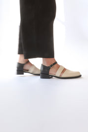 Zapato Chilco Blanco negro