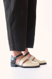 Zapato Chilco Blanco negro