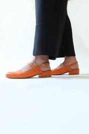 Zapato Calo Naranjo