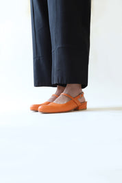 Zapato Calo Naranjo