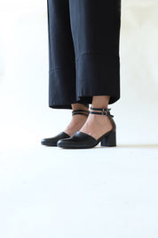 Zapato Ruil Cuero Negro