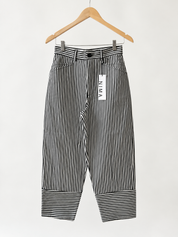 PANTALON IRE BLANCO NEGRO