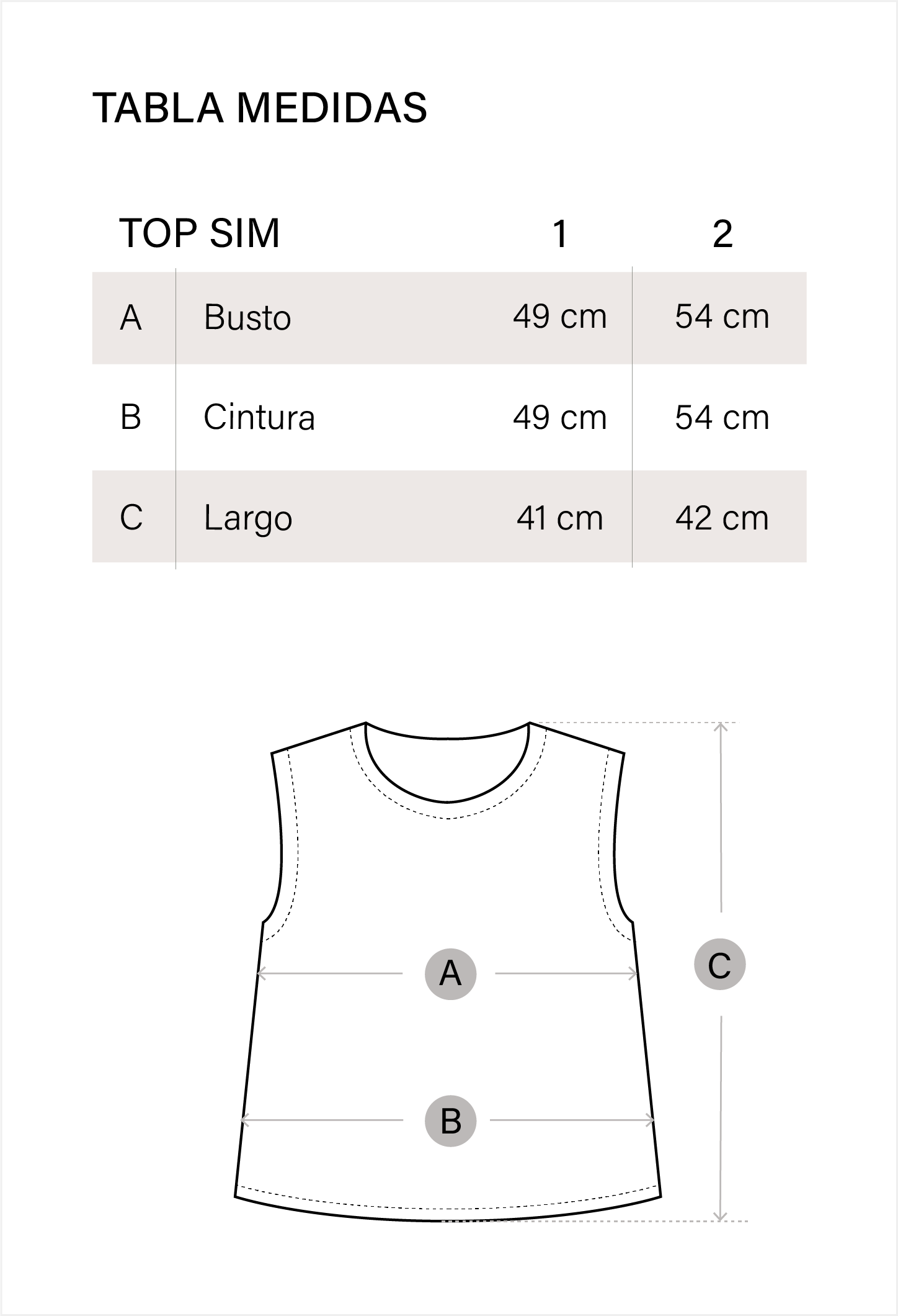 TOP SIM LADRILLO