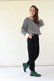 SWEATER ARA CRUDO - NEGRO