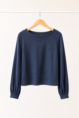 BLUSA MON AZUL MARINO