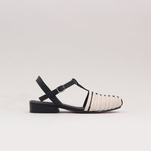 Zapato Coyan Blanco Negro