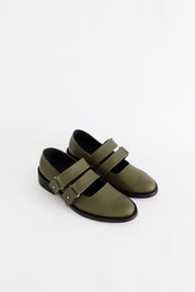 Zapato Dora Verde musgo