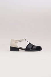 Zapato Gia Blanco Negro
