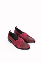 Zapato Peca burdeo