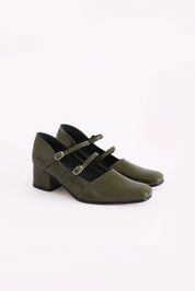 Zapato Zarza Richato Verde Musgo