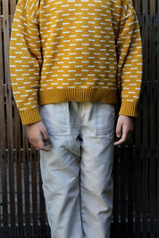 Pantalón cotelé beige