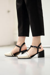 Zapato Tevo Blanco Negro