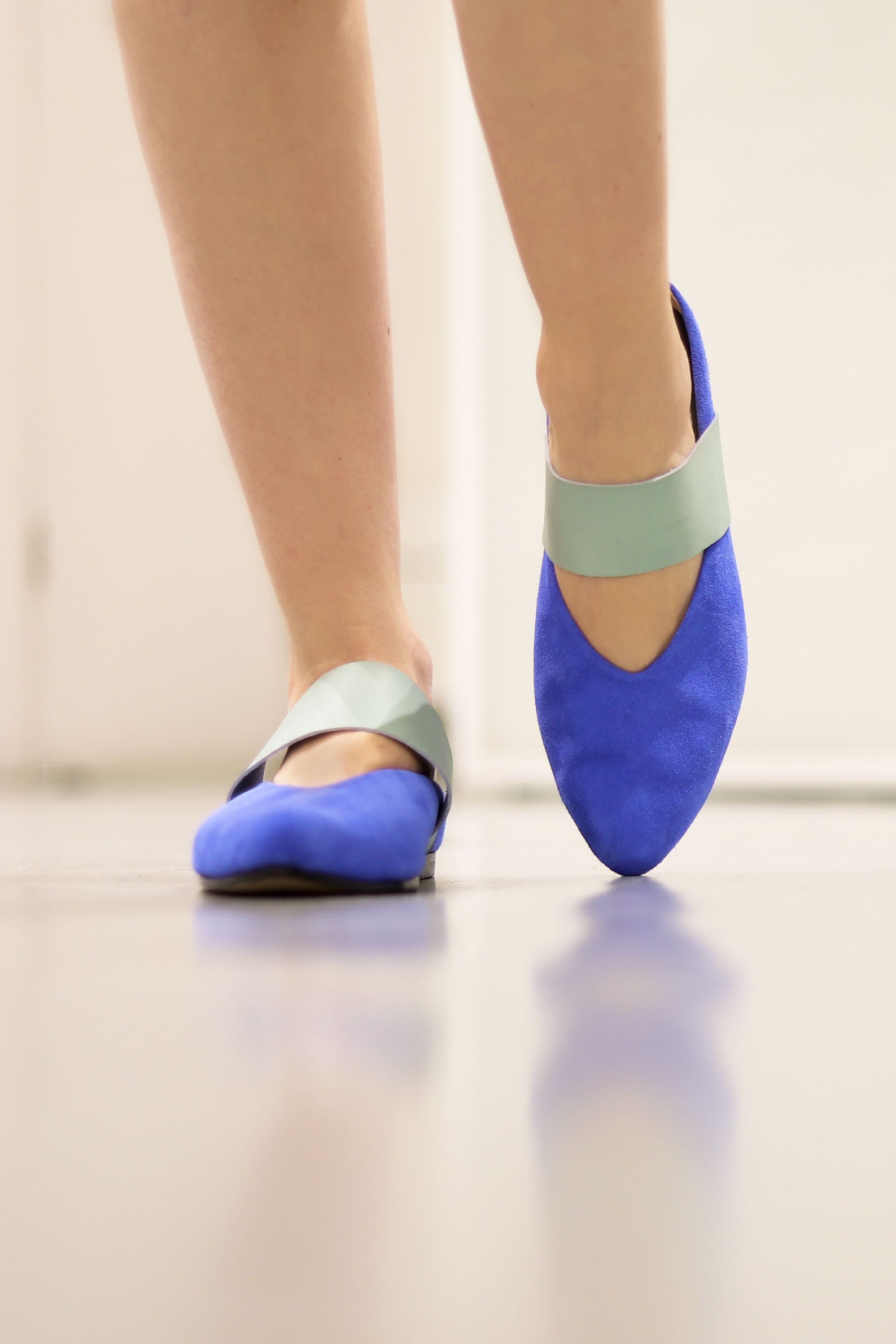 Zapato Azara Azulino