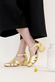 Zapato Ge 01 Dorado