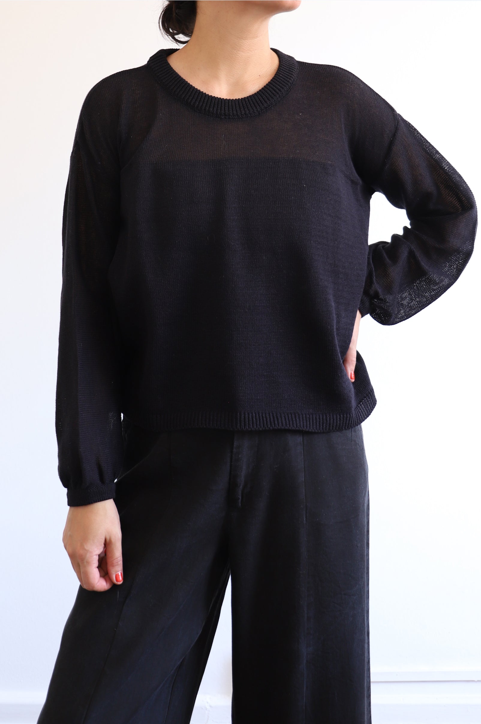 Sweater HIL negro