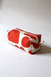 Estuche cuadrado Mapu rojo
