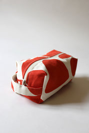 Estuche cuadrado Mapu rojo