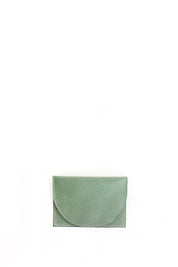 Billetera N.3 Verde Agua Escamas